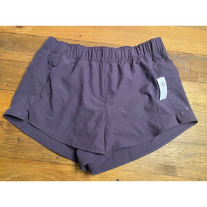 Old Navy Small NWT Mid-Rise StretchTech Run Shorts 3-inch inseam purple active